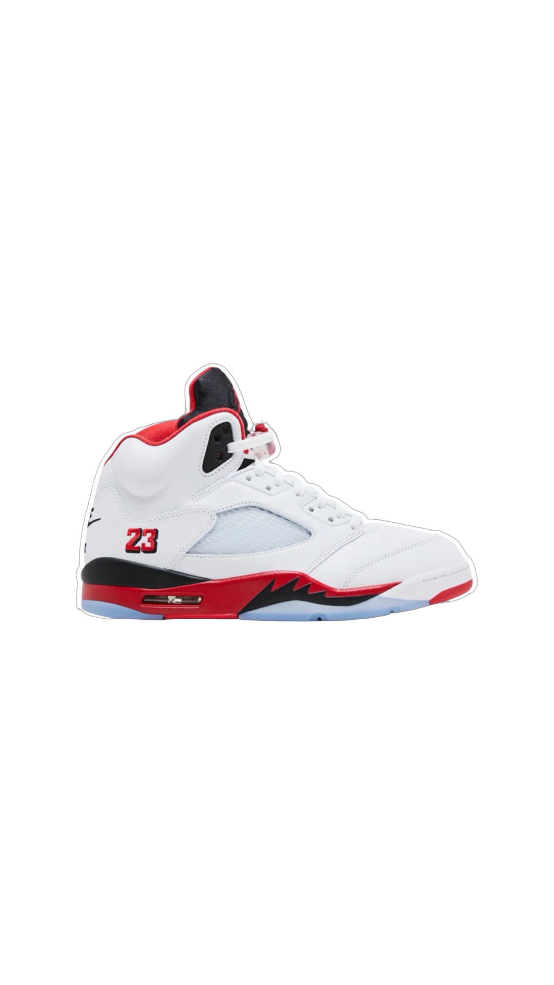 Fire red 5’s