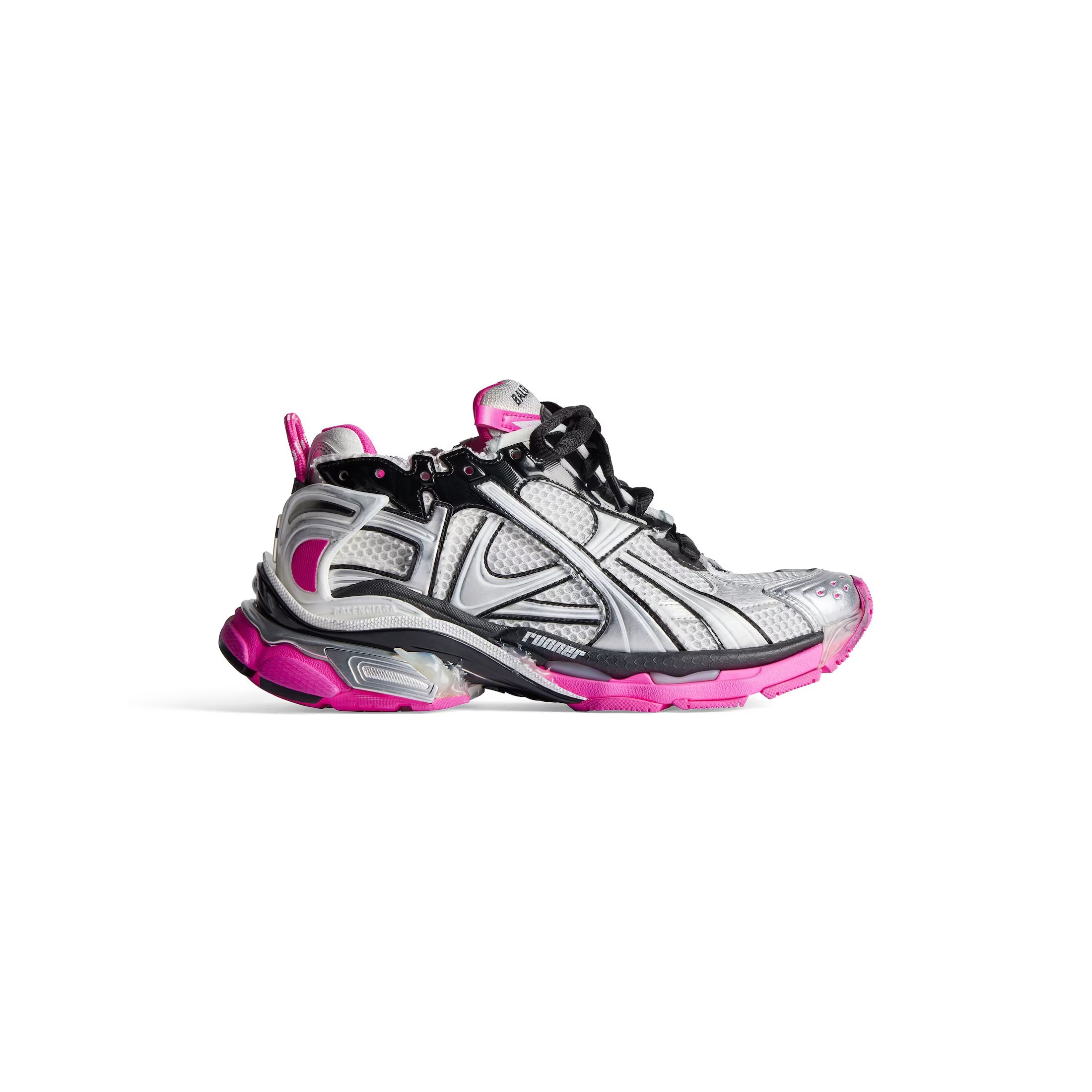 Balenciaga Runners PINK/BLACK/SLIVER